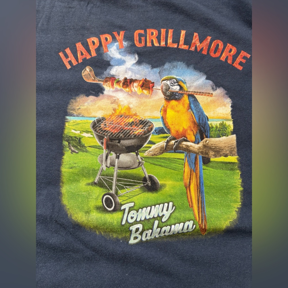 Tommy Bahama Charcoal Graphic Tee